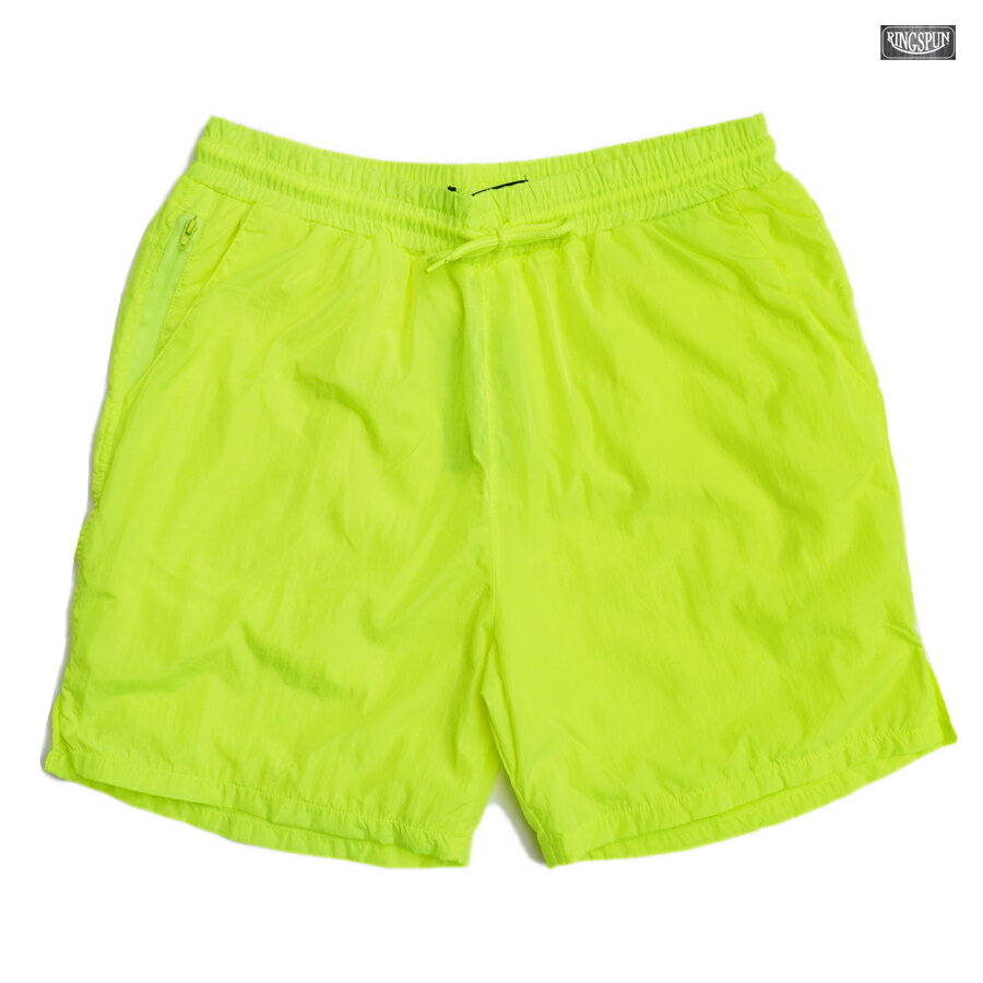 RINGSPUN NYLON SHORTS(S・M・L・XL)(通販 メンズ 大きいサイズ ショーツ ハーフパンツ ナイロンショーツ)