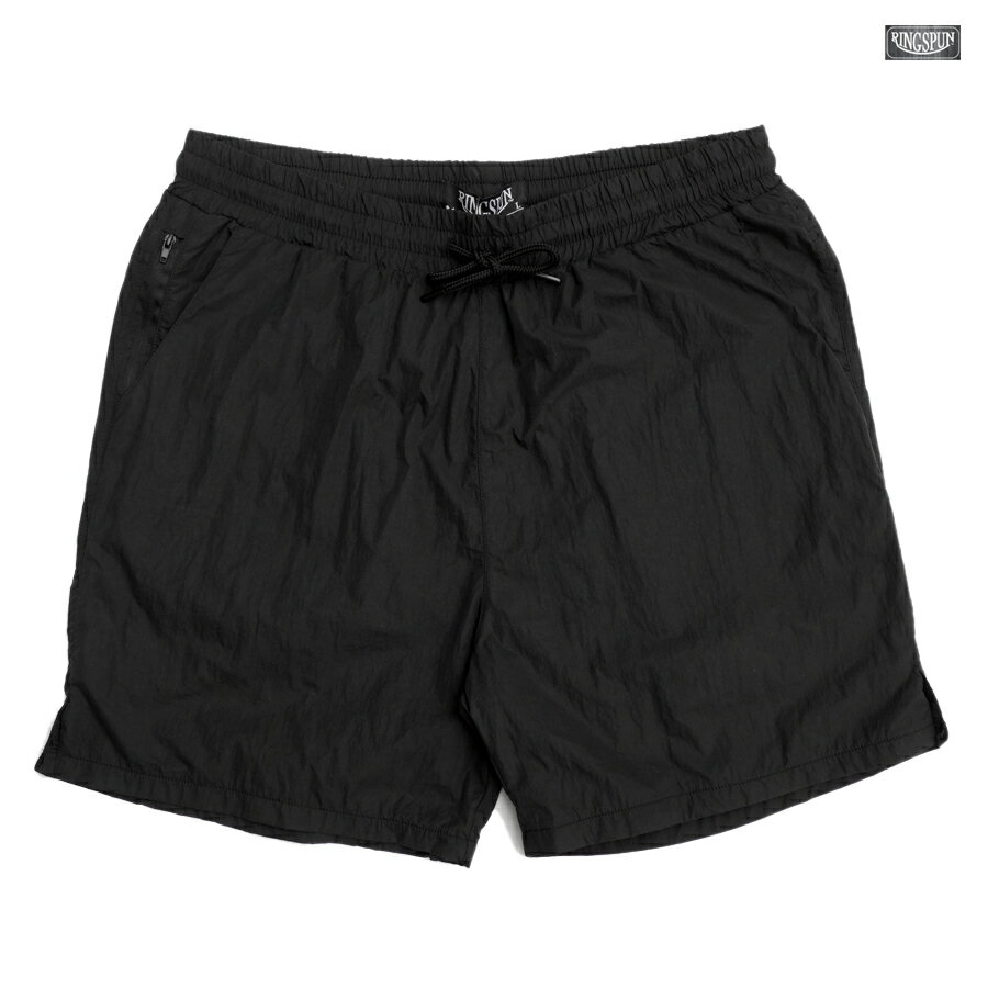 RINGSPUN NYLON SHORTS(S・M・L・XL)(通販 メンズ 大きいサイズ ショーツ ハーフパンツ ナイロンショーツ)