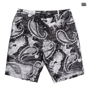 PRICE DOWN 50%REBEL MINDS PAISLEY SHORTSBLACK(283032343638)(  硼 ڥ꡼ ϡեѥ)