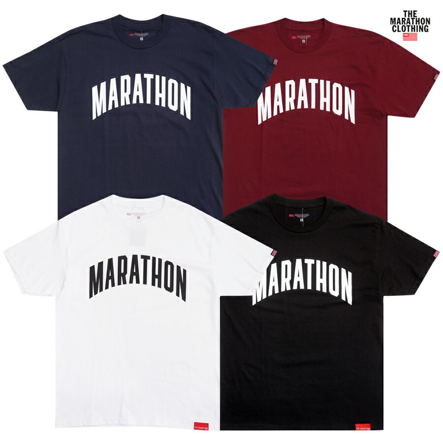 THE MARATHON CLOTHING MARATHON VARSITY Tシャツ(L・XL・2XL)(マラソンクロージング 通販 メンズ T SHIRTS TEE 半袖 ロゴ ニプシーハッスル NIPSEY HUSSLE)