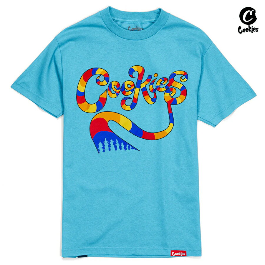 【送料無料】COOKIES COOKIEHILL GANG Tシャツ【LIGHT BLUE】(M・L・XL)(COOKIES クッキーズ アパレル 服 通販 メンズ 大きいサイズ 半袖 ロゴ)