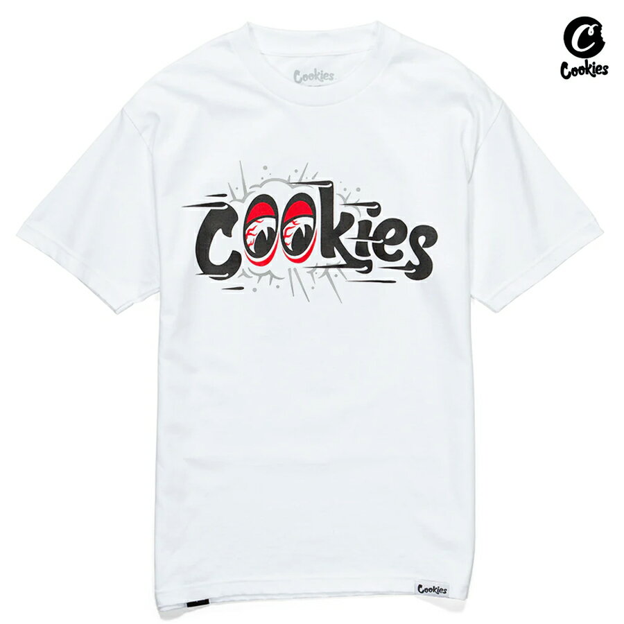 COOKIES GLOSSY EYED Tシャツ(M・L・XL)(COOKIES クッキーズ アパレル 服 通販 メンズ 大きいサイズ 半袖 ロゴ)