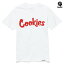 【送料無料★ラスト1点】COOKIES ORIGINAL LOGO Tシャツ【WHITE×RED】(M・L・XL・2XL)(COOKIES クッキーズ アパレル 服 通販 メンズ 大きいサイズ 半袖 T-SHIRTS) 7,150円