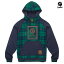 【PRICE DOWN 30%★送料無料★ラスト1点】COOKIES PARK AVE PULLOVER HOODIE【NAVY×GREEN】(M・L・XL)(COOKIES クッキーズ アパレル 服 通販 メンズ 大きいサイズ パーカー スウェット 長袖 プルオーバー フーディー フード ロングスリーブ プルオーバー)