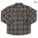 BLEECKER&MERCER FLANNEL JACKET(S・M・L・XL・2XL)(通販 メンズ 大きいサイズ フランネルシャツジャケット シャツジャケット チェック ジャケット アウター)