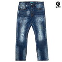 【送料無料】COOKIES CORE MODERN RELAXED DENIM PANTS【MEDIUM BLUE】(M L XL)(COOKIES クッキーズ アパレル 服 通販 メンズ 大きいサイズ デニム ジーンズ パンツ)