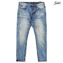 楽天Indoor Class Online Store【送料無料】SWITCH WASHED RIPPED DENIM【VINTAGE BLUE】（30inch・32inch・34inch・36inch・38inch）（通販 メンズ 大きいサイズ デニム ジーンズ パンツ ロングパンツ ダメージ）