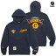 【送料無料★ラスト1点】COOKIES FULL CLIP PULLOVER HOODIE【NAVY】(L・XL)(クッキーズ アパレル 服 通販 メンズ 大きいサイズ パーカー スウェット フード フーディー 長袖 ロングスリーブ ロゴ)