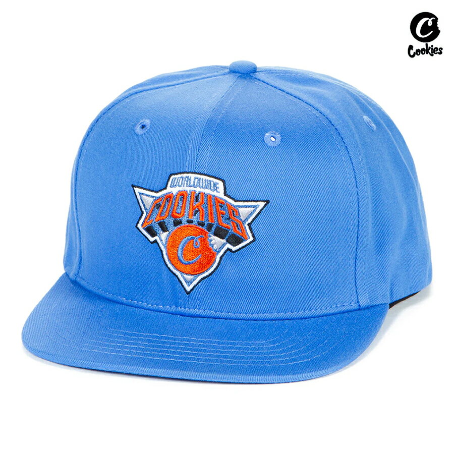 【送料無料】COOKIES FULL CLIP SNAPBACK CAP【BLUE】(クッキーズ 通販 CAP 帽子 キャップ スナップバック ベースボールキャップ ロゴ)