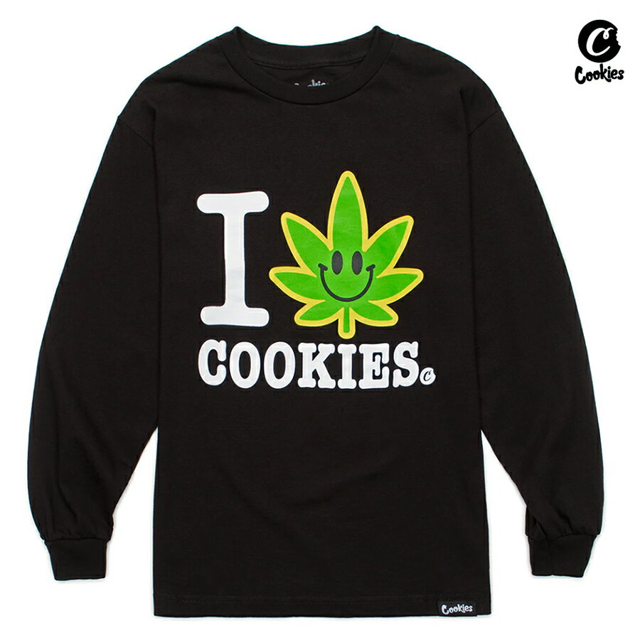 COOKIES I HEART COOKIES L/S Tシャツ(L・XL)(COOKIES クッキーズ アパレル 服 通販 メンズ 大きいサイズ ロンT 長袖 ロングスリーブ)