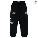 【送料無料】GRIMEY CAUSING PANIC SWEAT PANTS【BLACK】(M L XL)(グライミー 服 通販 メンズ 大きいサイズ スウェット パンツ ロングパンツ)