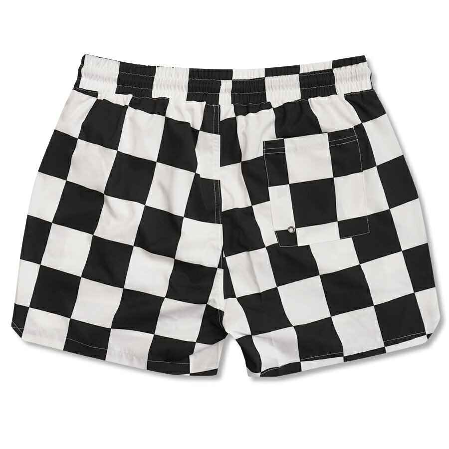 【50%OFF対象★送料無料】GRIMEY BLOODSUCKER NYLON SHORTS【BLACK×WHITE】(M・L・XL)(グライミー 服 通販 メンズ 大きいサイズ スウェット ショーツ ハーフパンツ ショートパンツ ナイロンショーツ ロゴ)