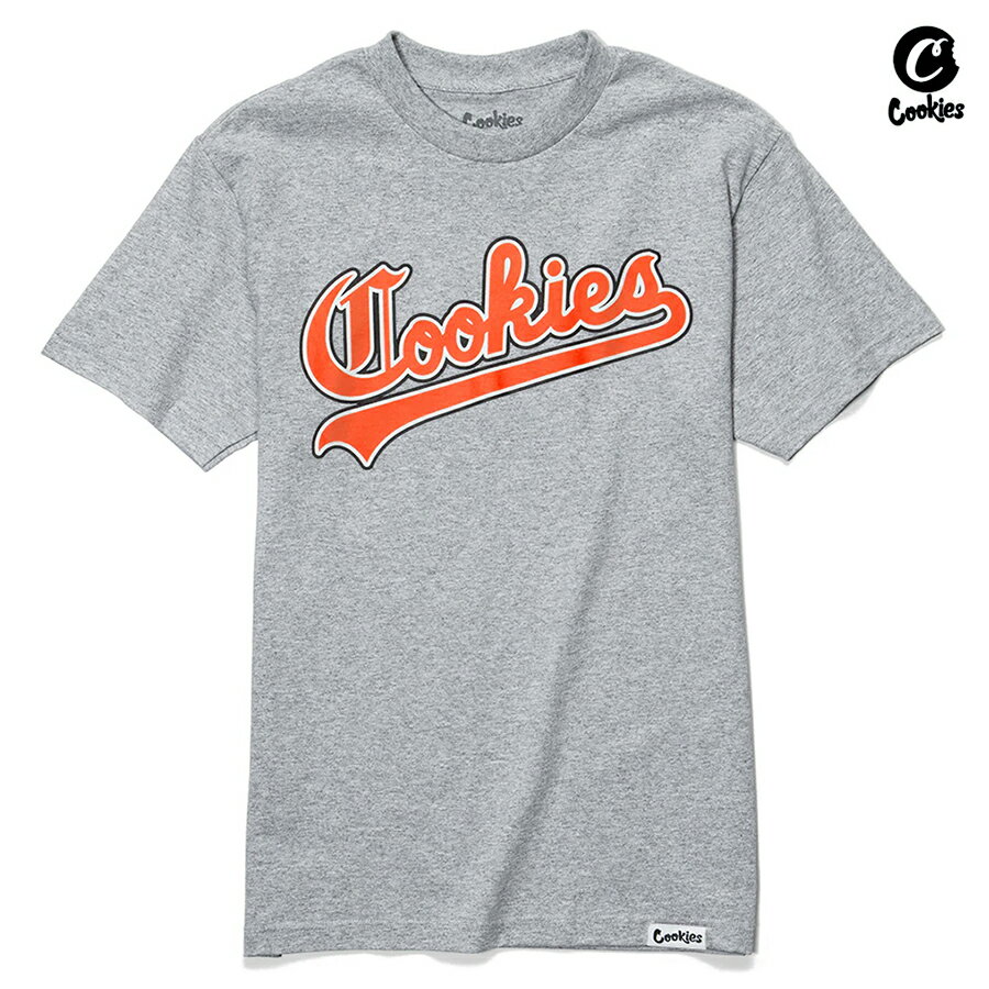 【送料無料★ラスト1点】COOKIES IVY LEAGUE Tシャツ【GRAY】(L・XL)(COOKIES クッキーズ アパレル 服 通販 メンズ 大きいサイズ 半袖 ロゴ)