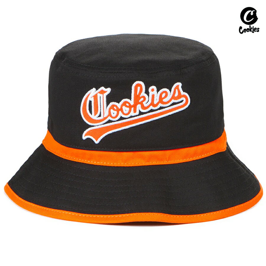 【送料無料】COOKIES IVY LEAGUE BUCKET HAT【BLACK】(L/XL)(クッキーズ 通販 アパレル 服 バケットハット バケハ ハット 帽子 ロゴ)