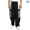 【送料無料】PRO CLUB HEAVYWEIGHT CONVERTIBLE WINDBREAKER PANTS【BLACK×GRAY】(M・L・XL・2XL)(プロクラブ 通販 メンズ 大きいサイズ ウインドブレーカーパンツ ナイロンパンツ パンツ ロングパンツ ロゴ)