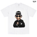 【送料無料】STREETWEAR SUPPLY GAME OVER Tシャツ【WHITE】(M L XL 2XL 3XL)(通販 メンズ 大きいサイズ 半袖 T-SHIRTS プリント ストリート ブラック 黒 HIPHOP ヒップホップ マリオ Eazy-e N.W.A ゲーム キャラクター)