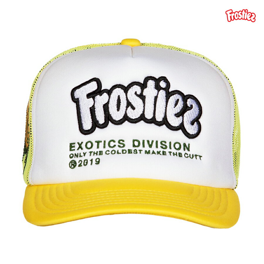 【SPECIAL PRICE★送料無料★ラスト1点】FROSTIEZ LEMON TRUCKER HAT【YELLOW】(フロスティーズ 通販 キャップ 帽子 CAP メッシュキャップ トラッカーハット)