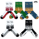 【メール便対応】CHILLIN CITY NY REFLECTOR SOCKS【WHITE×BLACK/BLACK/WHITE×RED/GREEN/NAVY】(チリン 通販 服 ソックス 靴下 くつ下 ロゴ)(4)
