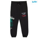 【送料無料】COOKIES CUBAN LINK SWEAT PANTS【BLACK】(L・XL)(クッキーズ アパレル 服 通販 メンズ 大きいサイズ スウェットパンツ ロングパンツ ジョガー ロゴ)
