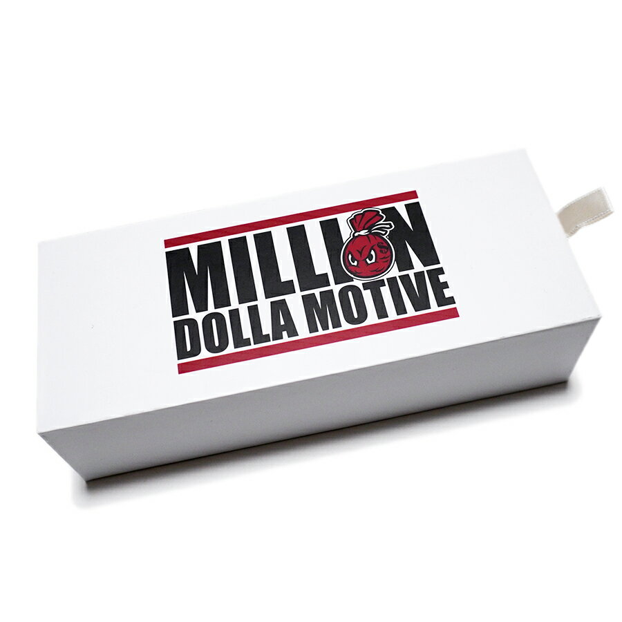 【送料無料】MILLION DOLLA MOTIVE THE MESSAGE SUNGLASS【GOLD×BLUE】(サングラス 通販 ゴールド フレーム ブルー レンズ UV フレームレス 伊達メガネ 縁なし)