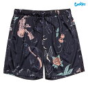 【送料無料】COOKIES HEAVEN CAN WAIT SHORTS【BLACK】(L・XL)(クッキーズ アパレル 服 通販 メンズ 大きいサイズ ショーツ ハーフパンツ ショートパンツ メッシュショーツ 総柄 ロゴ)