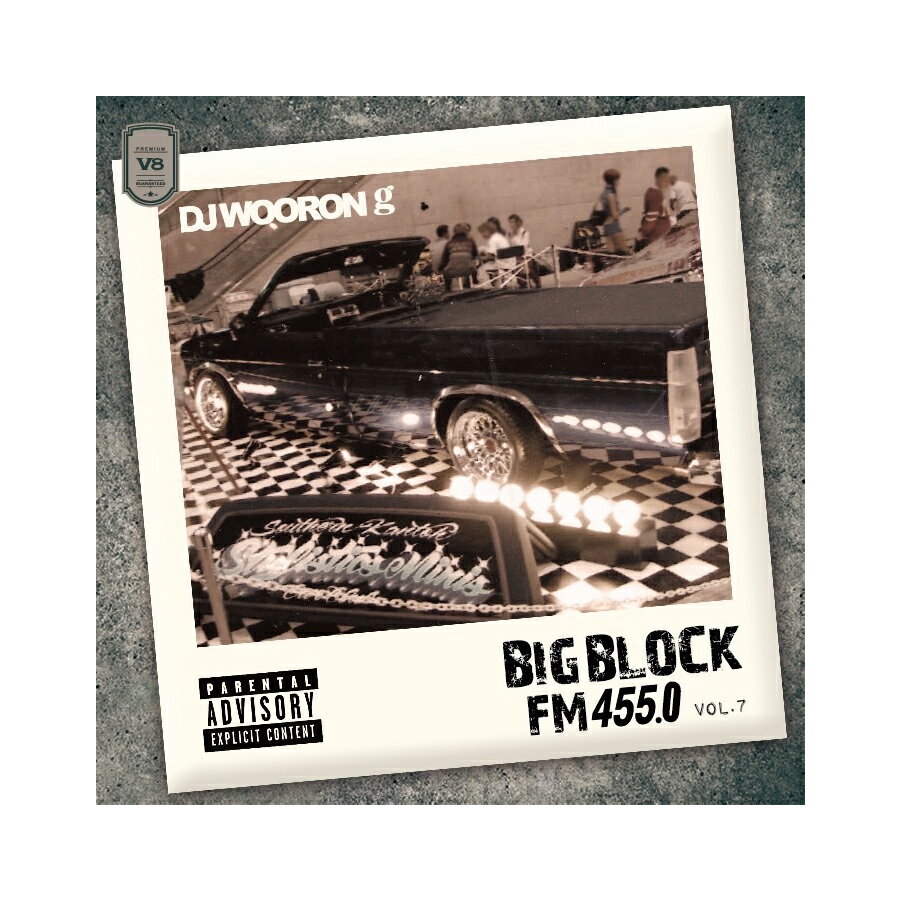 【メール便対応】BIG BLOCK FM 455.0 vol.7 / DJ WOORON-G(ミックス CD 洋楽 HIP HOP)