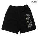 【送料無料★ラスト1点】FUBU NYLON SHORTS【BLACK】(M・L)(フブ 通販 メンズ ショーツ ショートパンツ ハーフパンツ ナイロンショーツ ロゴ)