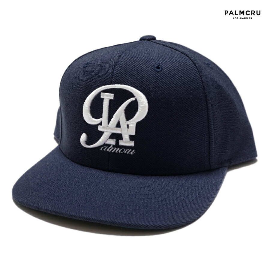楽天Indoor Class Online Store【送料無料】PALM CRU LOGO SNAPBACK CAP【NAVY】（通販 帽子 キャップ スナップバックキャップ ロゴ）