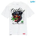 【送料無料】COOKIES DOG Tシャツ【WHITE】(L・XL)(クッキーズ アパレル 服 通販 メンズ 大きいサイズ TEE T SHIRTS 半袖 ショートスリーブ ロゴ)