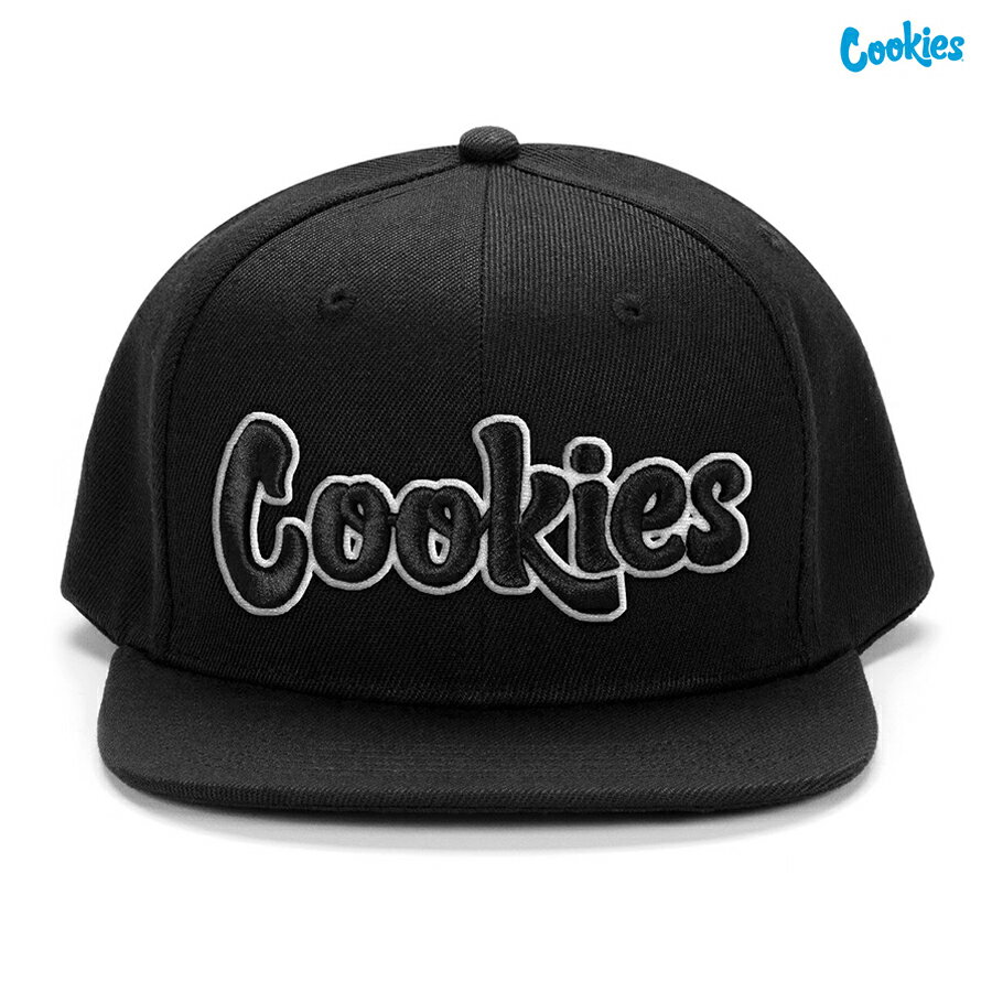 樂天商城 - 【送料無料】COOKIES OG MINT OUTLINE SNAPBACK CAP【BLACK×WHITE】(クッキーズ アパレル 服 通販 CAP 帽子 キャップ スナップバック ロゴ ベースボールキャップ)