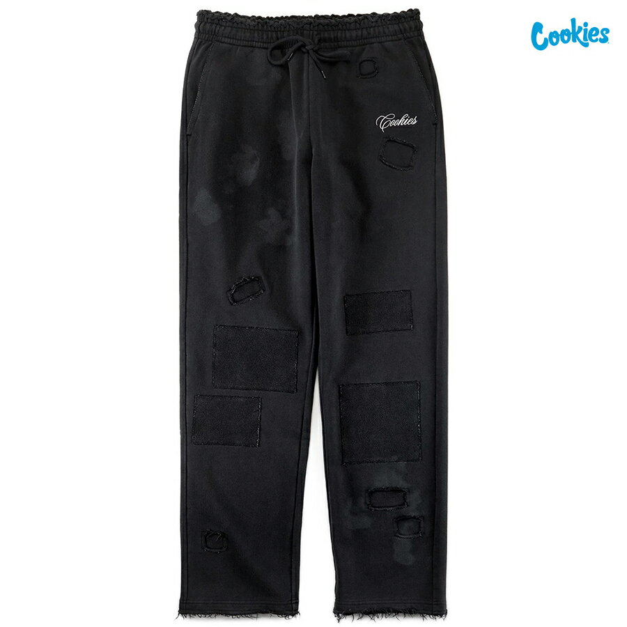 【SPECIAL PRICE★送料無料】COOKIES ARTISAN SWEAT PANTS【BLACK】(M・L・XL)(クッキーズ アパレル 服 通販 メンズ 大きいサイズ フリース スウェット パンツ ロングパンツ オリジナルロゴ アパレル 服)