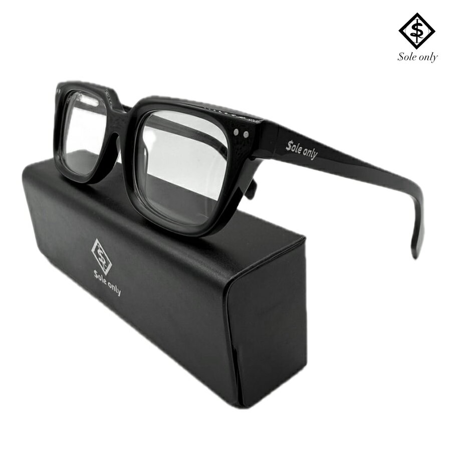 【送料無料】$OLE ONLY URBAN EDGE SUNGLASSES【BLACK×CLEAR】(ソールオンリー サングラス 通販 ブラック ダークカラー ...