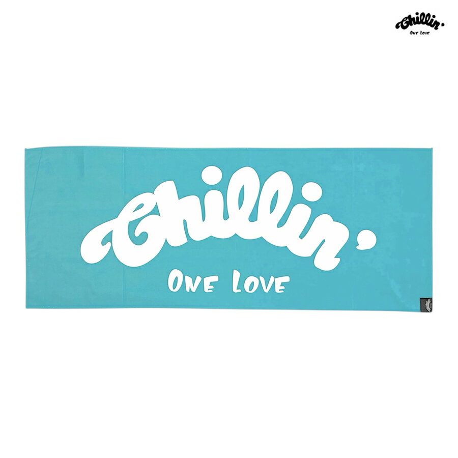 Thick - 【メール便対応】CHILLIN SPORTS TOWEL【MINT】(チリン オリジナル 通販 ロゴ スポーツ フェイス タオル)
