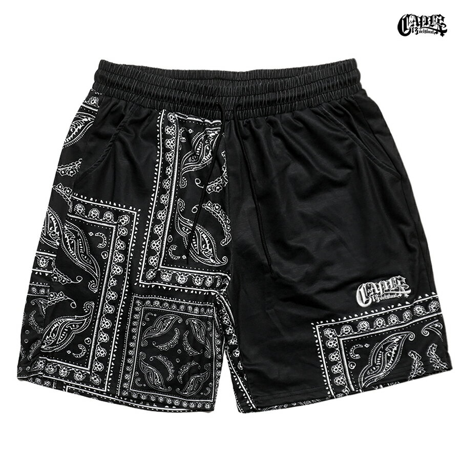 CALIFAS PAISLEY SHORTS(M・L・XL・2XL)(通販 メンズ ショーツ ショートパンツ ハーフパンツ ペイズリー バンダナ 柄)