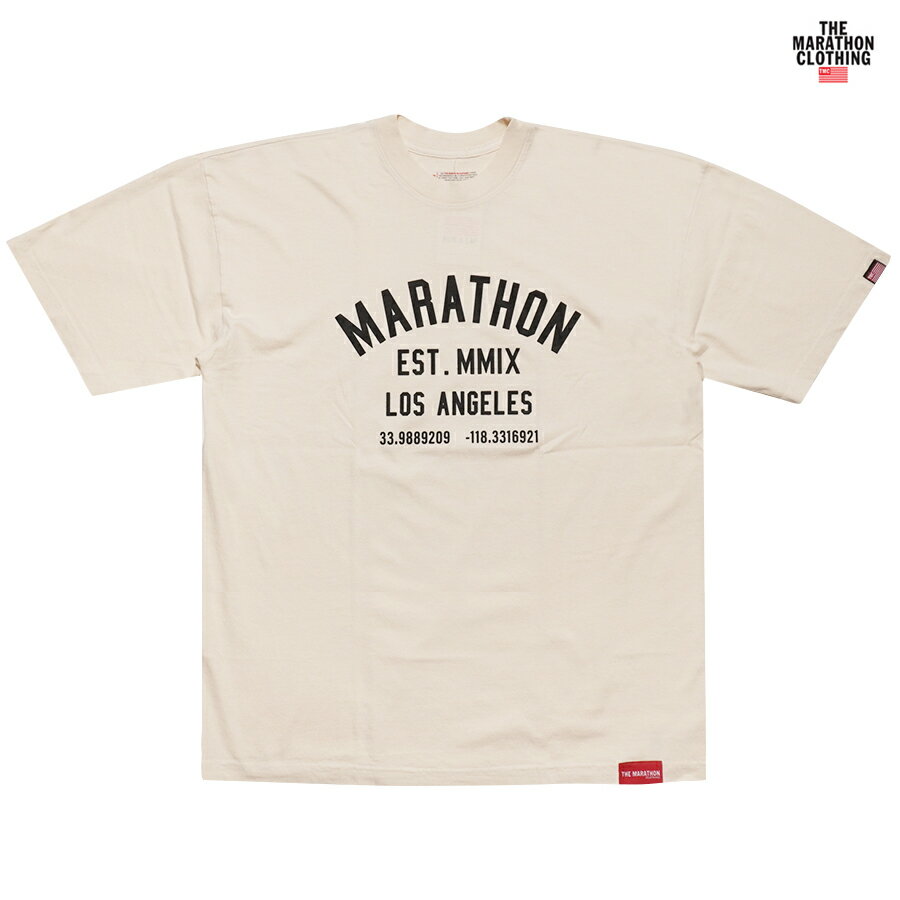 THE MARATHON CLOTHING CLASSIC Tシャツ(L・XL・2XL)(マラソンクロージング 通販 メンズ T SHIRTS TEE 半袖 ロゴ ニプシーハッスル NIPSEY HUSSLE クレンショー ロサンゼルス カリフォルニア LA)