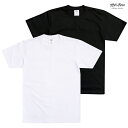 【メール便対応】SHAKA WEAR 7.5 OZ MAX HEAVYWEIGHT SHORT SLEEVE Tシャツ【BLACK/WHITE】(M・L・XL)(SHAK WEAR 通販 メンズ 大きいサイズ プレーンT 半袖 無地 シンプル ブラック 黒 ホワイト 白 HIPHOP ヒップホップ ダンス PRO CLUB プロクラブ)