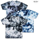 【メール便対応】SHAKA WEAR 7.5 OZ MAX HEAVYWEIGHT TIE DYE Tシャツ【BLACK×WHITE/NAVY×WHITE/MULTI COLO】(M L XL)(SHAK WEAR 通販 メンズ 大きいサイズ プレーンT 半袖 タイダイ HIPHOP ヒップホップ ダンス PRO CLUB プロクラブ シャカ)