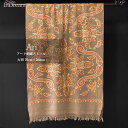 InDream アーリ 刺繍 ストール 一点もの 大判 厚手 誕生日 プレゼント 母の日 ギフト 50代 60代 70代 80代 おしゃれ 秋 冬 結婚式 着物...