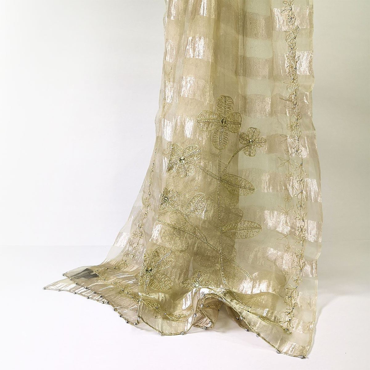 シルク ストール オーガンジー ベージュ ゴールド パーティー 結婚式 ストール 大判 パーティー 秋冬 春 プレゼント 誕生日 女性 ギフト 春夏 おしゃれ 送料無料 stole silk party gift