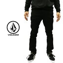 VOLCOM {R Vsm Gritter Slim Chino Y pc X `m XP[g BLACK 29C`