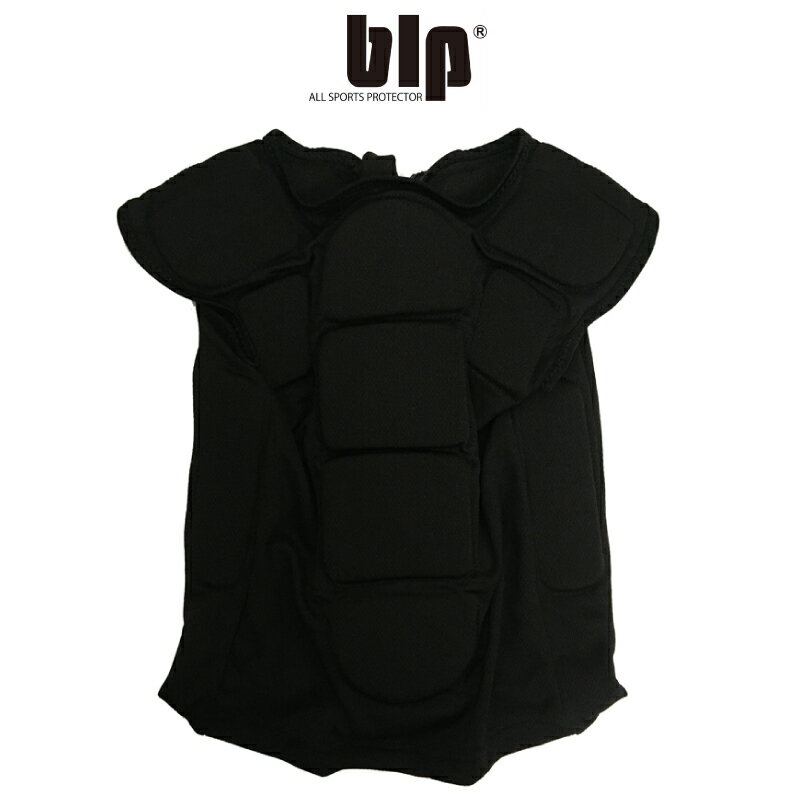 blp ビーエルピー SNOW VEST JR キッズ 子供 ジュニア スノーボード スキー スケート プロテクター ベスト ジャケット BLACK JSサイズ 110cm