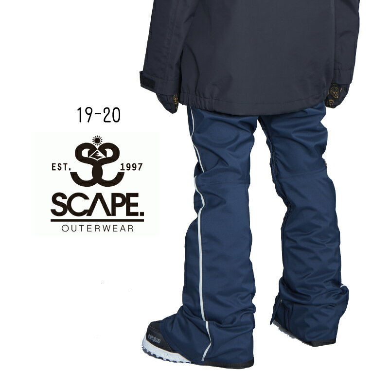 ●ブランド：SCAPE エスケープ ●商品名：W's CELES PANTS スノーとタウン、両フィールドで「着たいウェアを作る」というコンセプトのもと、1997年に生まれたドメスティックブランド「SCAPE OUTERWEAR」。 ライダ...