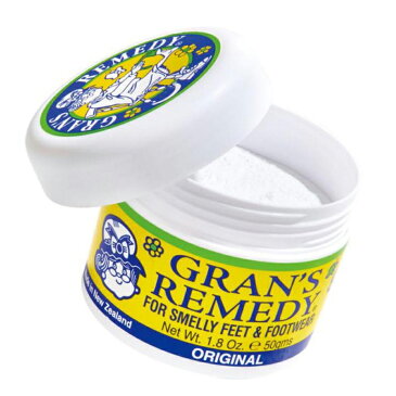 GRAN'S REMEDY グランズレメディ モアビビちゃんの魔法の粉 消臭 パウダー 粉 抗菌 靴 ブーツ 50g