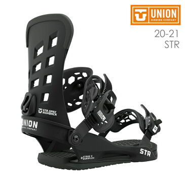 UNION BINDING ユニオン STR エスティーアール メンズ 20-21 スノーボード ビンディング バインディング BLACK