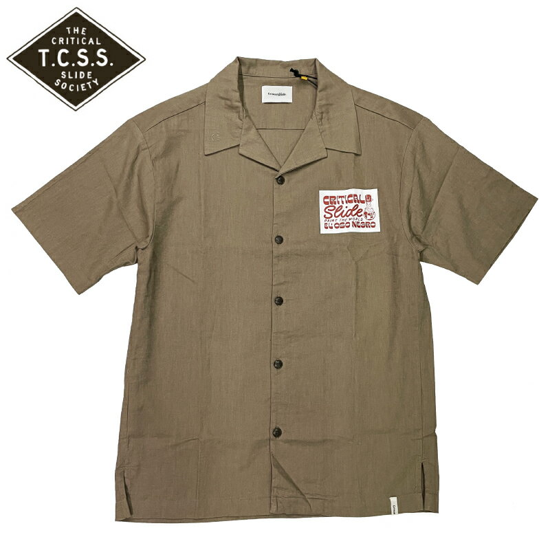 樂天商城 - 【20%OFF】TCSS ティーシーエスエス RAMIE SS SHIRT メンズ シャツ 半袖 BROWN Mサイズ