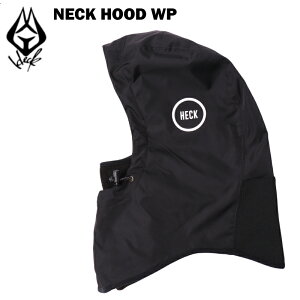 HECK ヘック NECK HOOD WP 21-22 スキー スノーボード ネックフード ネックウォーマー 防風 撥水 防寒 ボア BLACK