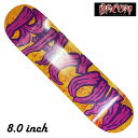 BACON ベーコン BACON STRANGE 8.0 メンズ レディース スケボー スケート デッキ 8.0inch
