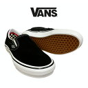 VANS バンズ SKATE SLIP ON メンズ レディース スニーカー シューズ 靴 スケシュー スリッポン BLK/WHT VN0A5FCAY28 25.5cm 26.5cm 27.5cm