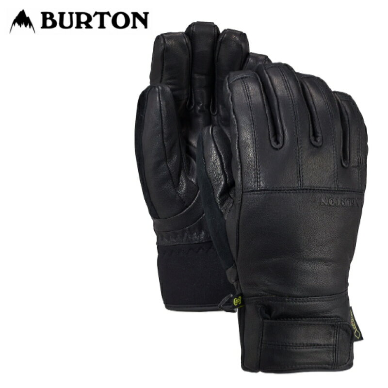 BURTON バートン Gondy GORE-TEX Leather Glove メンズ 21-22 スキー スノーボード 手袋 グローブ 5本指 True Black Sサイズ