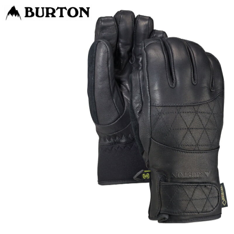 BURTON バートン Women's Gondy GORE-TEX Leather Glove レディース 21-22 スキー スノーボード 手袋 グローブ 5本指 True Black XSサイズ Sサイズ